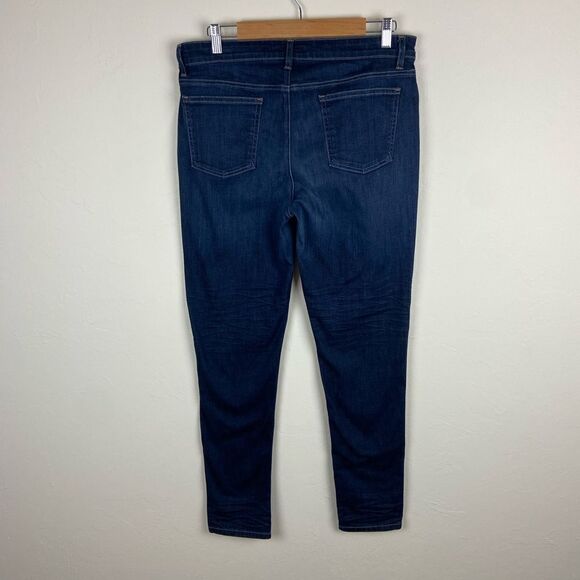 Eileen Fisher Organic Cotton Stretch Straight Ankle Jean - Picture 6 of 8